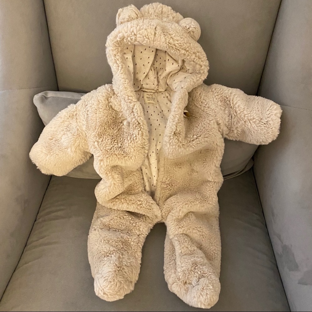 Zara baby bear onesie